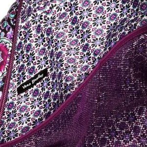 vera bradley lilac medallion weekender